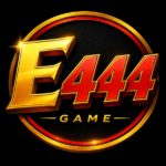 E444 Game logo featuring the official E444 branding and gaming-themed design.